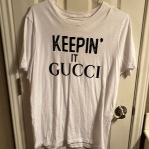 Polar Bee keepin’ it Gucci shirt size XL